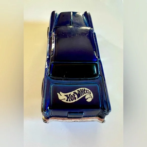 🔥🛞 Hot Wheels 1978 ‘ 55 Navy Blue Chevy Blue Streak Series by Mattel - Picture 2 of 5